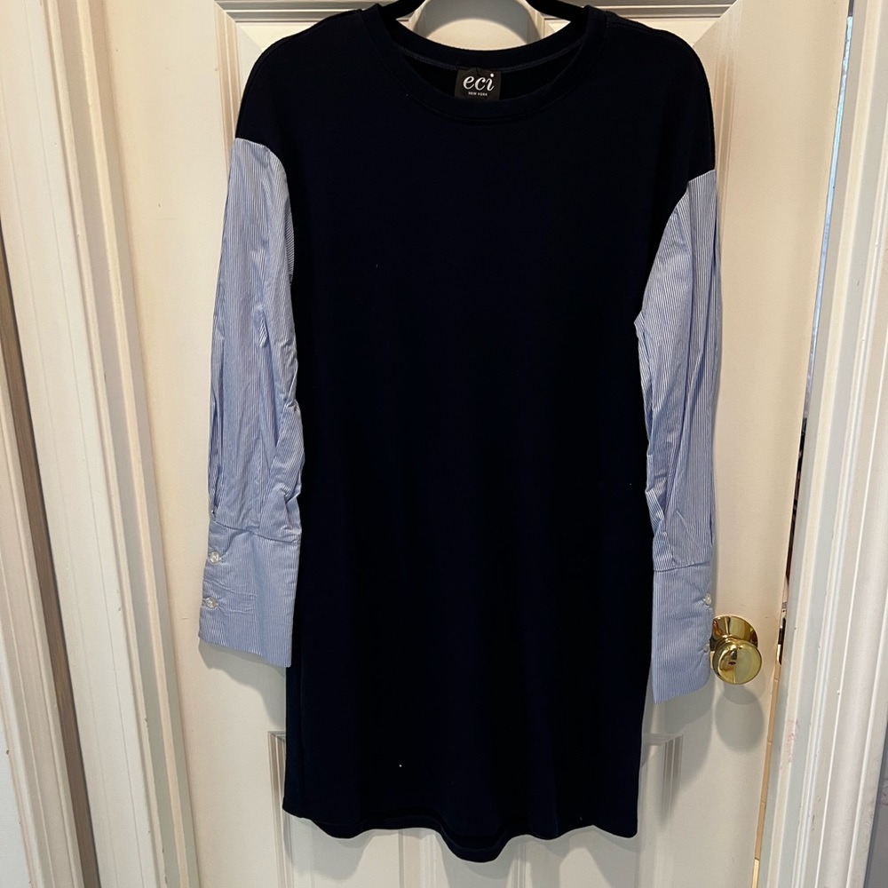 Long sleeve above the knee sweater dress